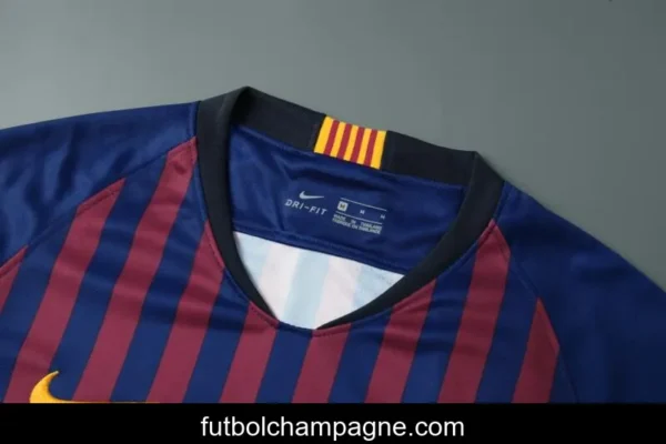 18-19 Barcelona home Soccer Jersey - Image 5