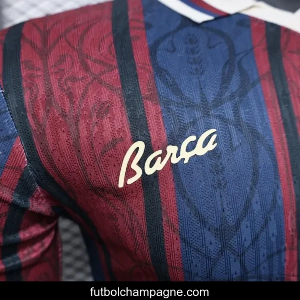 Player Version 25_26 Modernist FC Barcelona Polo Long Sleeve Jersey - Image 5
