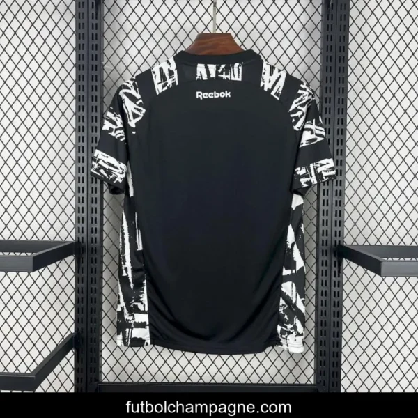 2025_26 Botafogo Black Pre-match Training Jersey Jersey - Image 6
