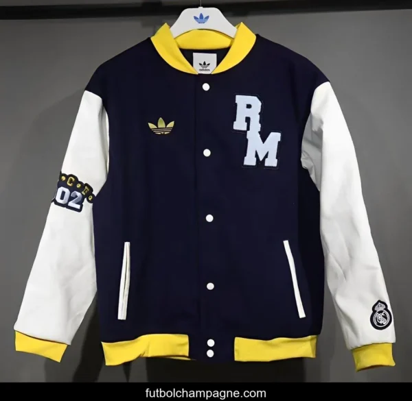 25_26 Adidas Originals xReal Madrid Baseball VRCT Outdoor Jakcet - Image 5