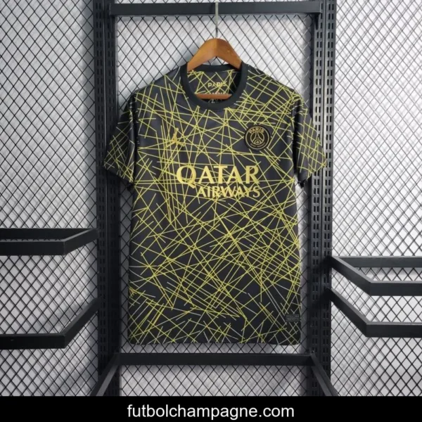 22_23 PSG Forth Black Jersey - Image 4