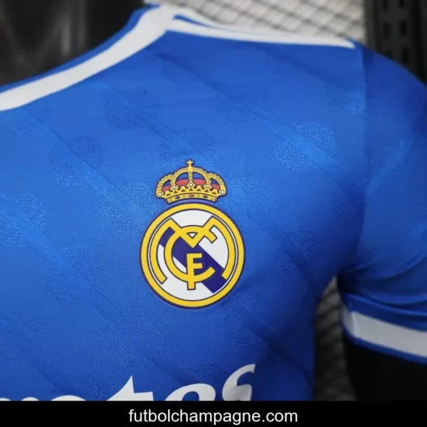 Player Version 25_26 Real Madrid Third Blue Jersey - Image 5