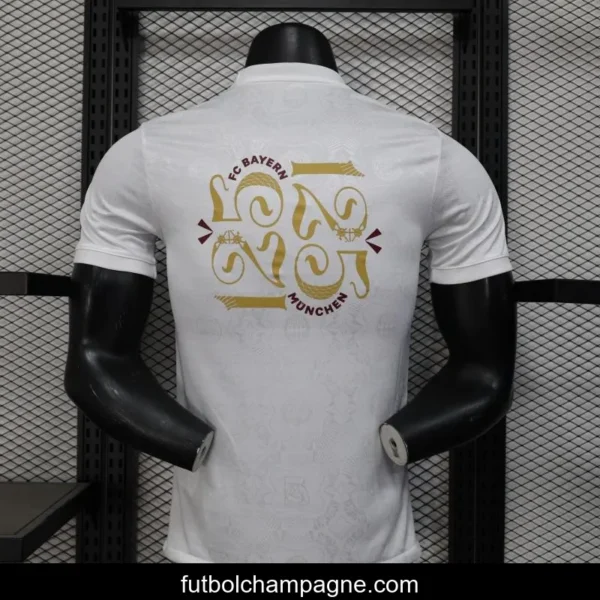 Player Version 25_26 Bayern Munich White with 125th Anniversary Emblem Jersey - Image 6