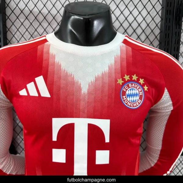Player Version 25_26 Bayern Munich Home Long Sleeve Jersey - Image 4