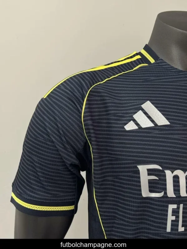 Player Version 25_26 Real Madrid Away Black Jersey - Image 4