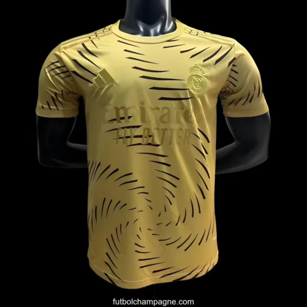 25_26 Real Madrid Yellow Special Jersey - Image 2