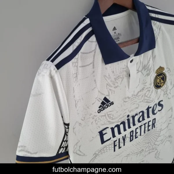 22_23 Real Madrid Chinese Dragon White - Image 6