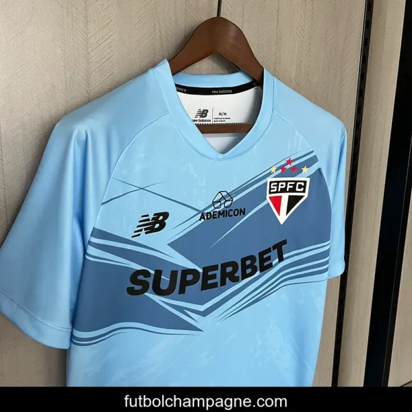 25_26 Sao Paulo Goalkeeper Home Jersey S-XXXXL - Image 6