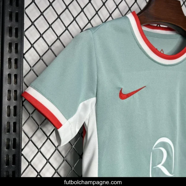 24_25 Kids Atletico Madrid Away Jersey - Image 6