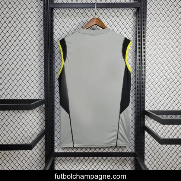 24_25 Flamengo Grey Vest Training Jersey - Image 7