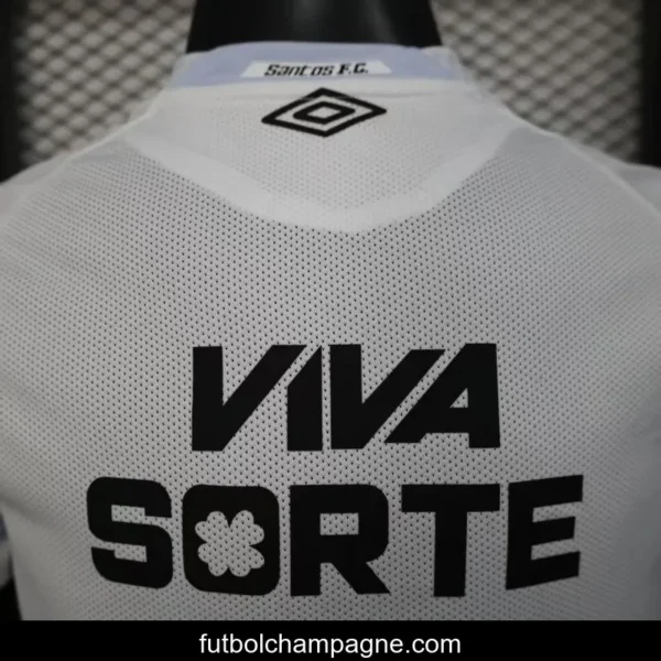 Player Version 25_26 Santos Home Jersey With Full Sponsors - Image 5