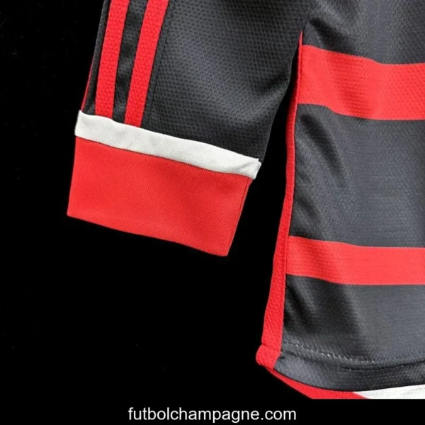 24_25 Flamengo Home Long Sleeve Jersey - Image 5