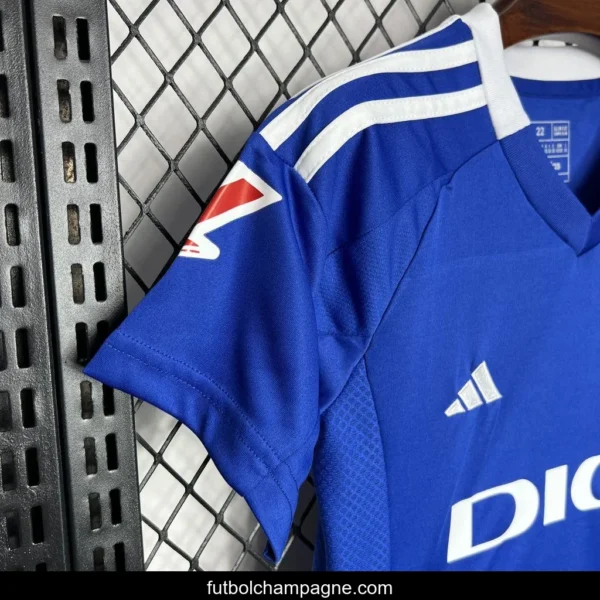 24_25 Kids Real Oviedo Home Jersey - Image 4