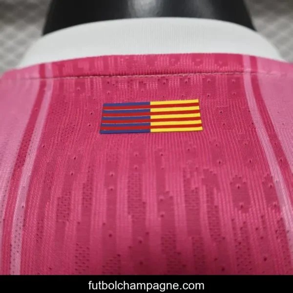 Player Version 25_26 FC Barcelona Pink with Gradient Fade Jersey - Image 6