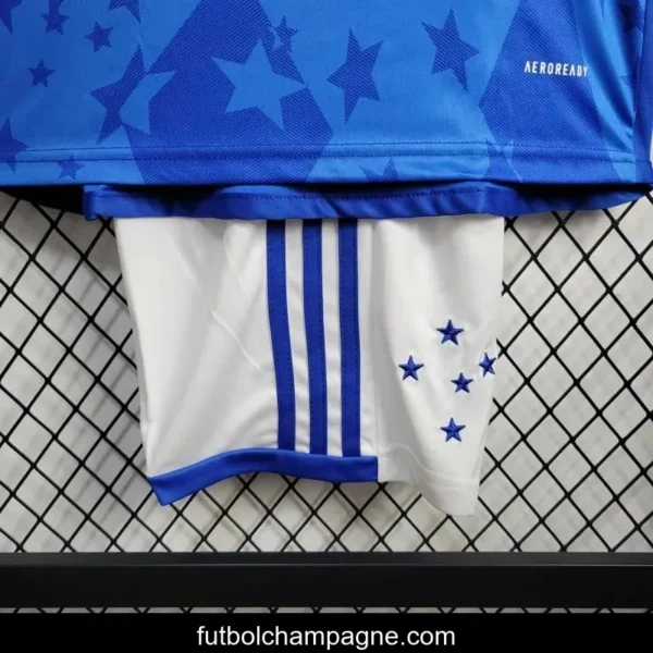 24_25 Kids Cruzeiro Home Jersey - Image 5