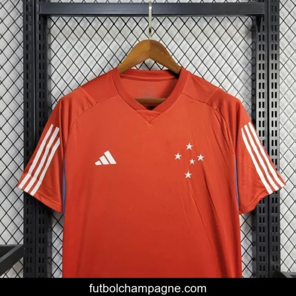 24_25 Cruzeiro Red Training Jersey - Image 6