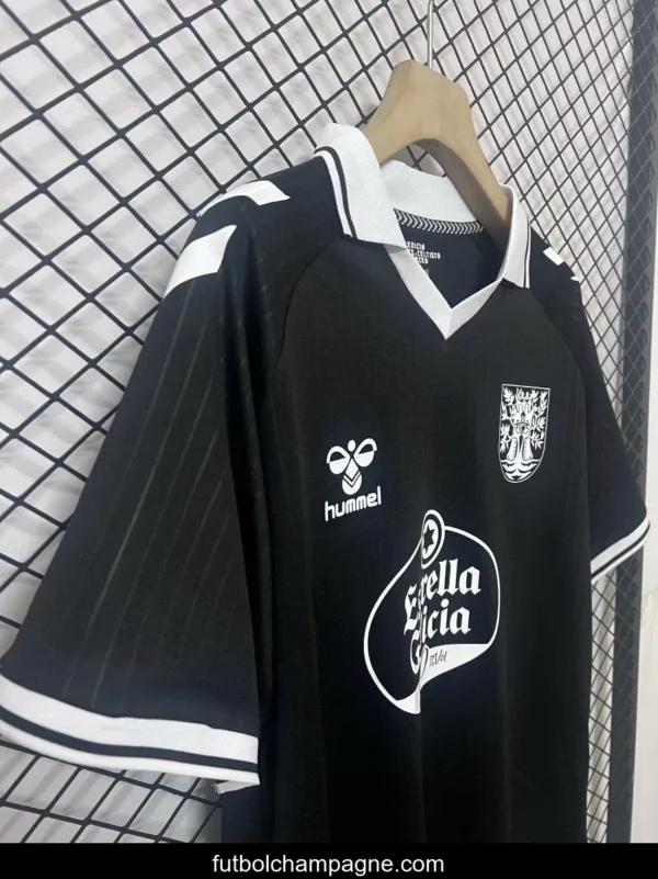 25_26 Celta Vigo 2025 Hummel _Olive Tree of 100 Years_ Black Jersey - Image 6