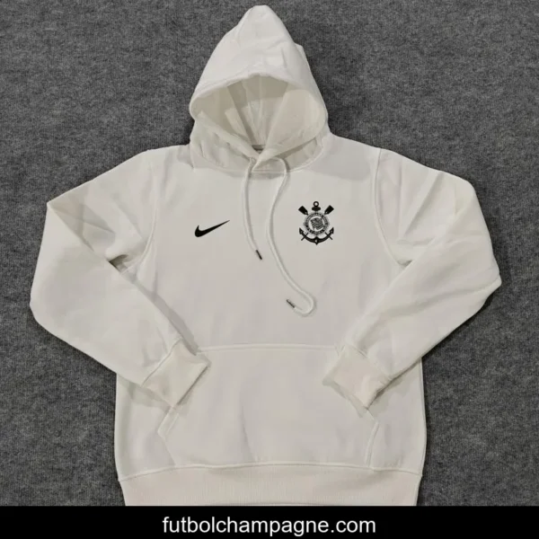 24_25 Corinthians Navy_Red_Black_Beige_Grey Hoodie WIth Black Badge - Image 4