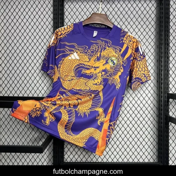 2024_25 Real Madrid Purple Dragon Special Edition Jersey - Image 6
