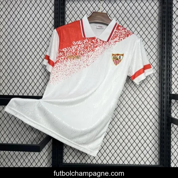Retro 93_94 Sevilla FC Home Jersey - Image 8