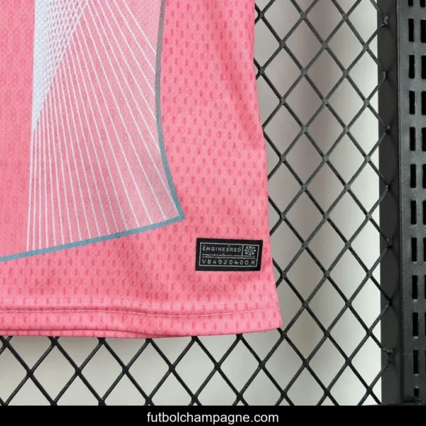 25_26 Kids Barcelona Pink Special Jersey - Image 6