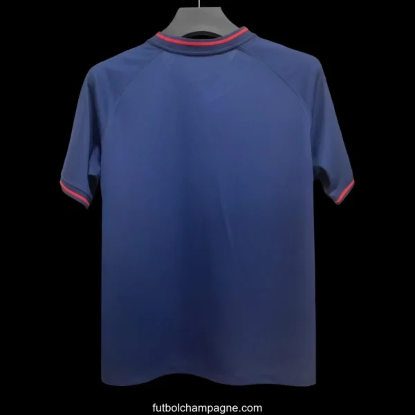 24_25 Barcelona White 125th Anniversary Navy Special Pattern Jersey - Image 2