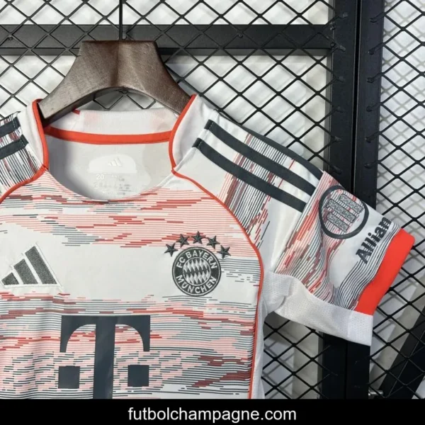25_26 Kids Bayern Munich Away Size 16-28 Jersey - Image 5