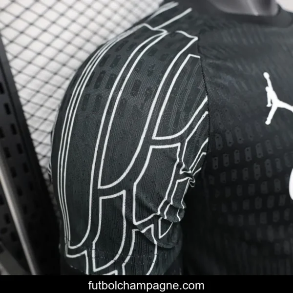 Player Version 25_26 PSG Black Goalkeeper Jersey - Image 7