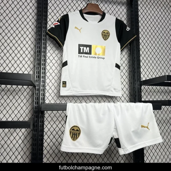 24_25 Kids Valencia CF Home Jersey - Image 2