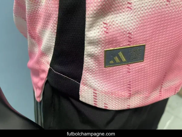 Player Version 25_26 Real Madrid Pink with Abstract Camouflage Pattern Jersey - Image 4