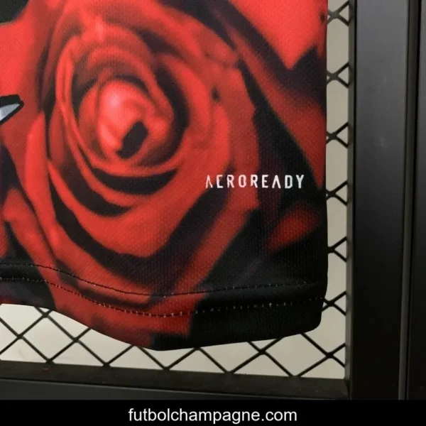 25_26 Real Madrid Special Red Rose Jersey - Image 5