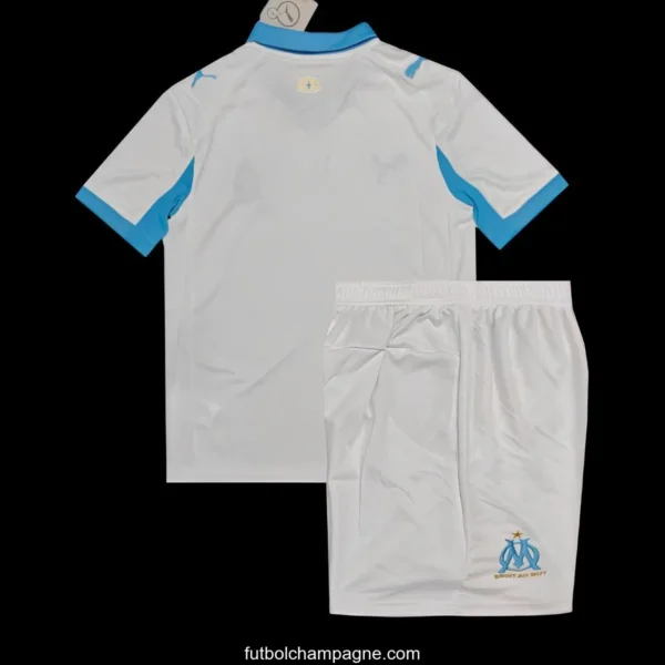 25_26 Kids Olympique Marseille Home Jersey - Image 4