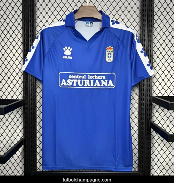Retro 90_91 Real Oviedo Home Jersey - Image 7