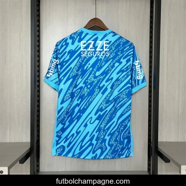 24_25 Corinthians Goallkeeper Blue All Sponsors New - Image 2