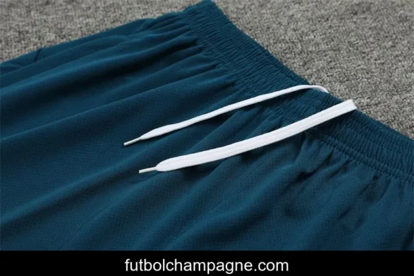 24_25 Olympique Marseille White Short Sleeve Jersey+Shorts - Image 12