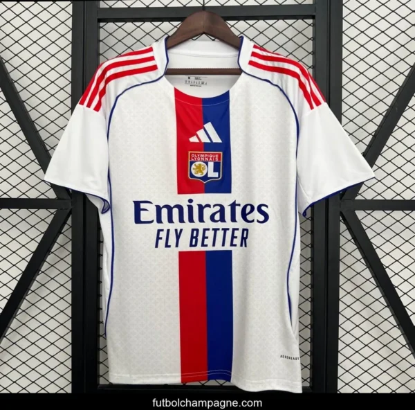 25_26 Olympique Lyonnais_Lyon Home Jersey - Image 6