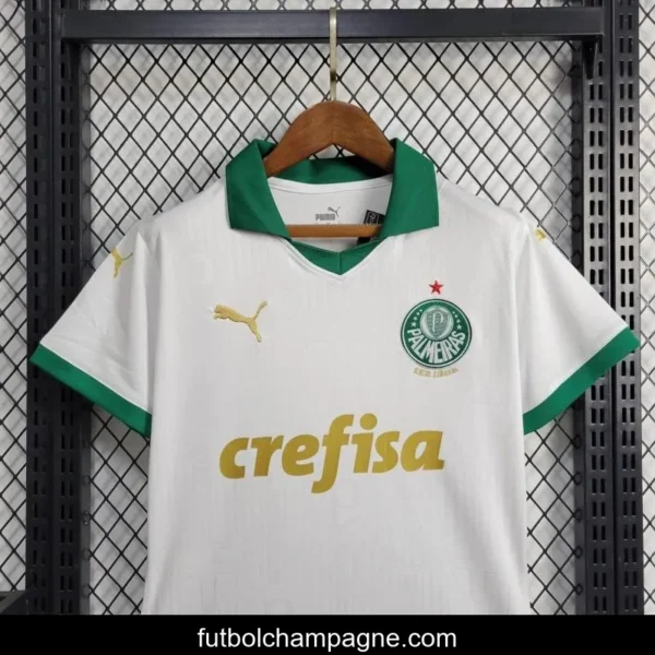 24_25 Women Palmeiras Away White Jersey - Image 7
