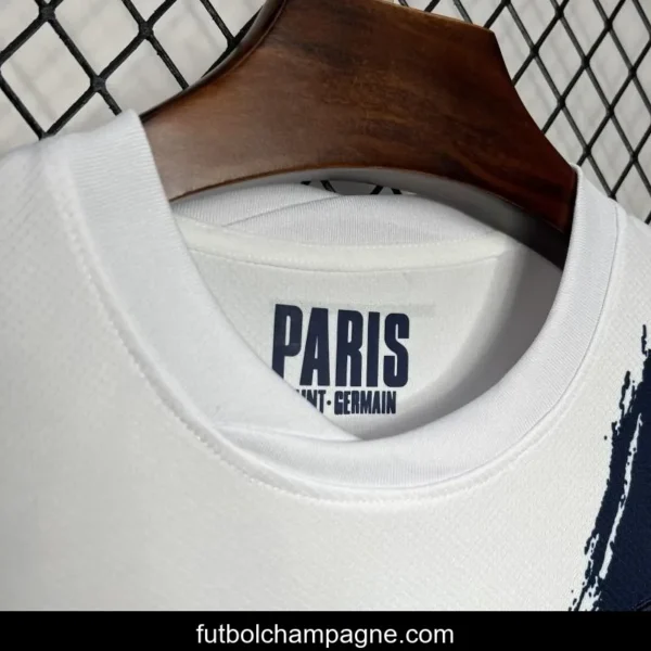 24_25 PSG Away White Jersey - Image 6