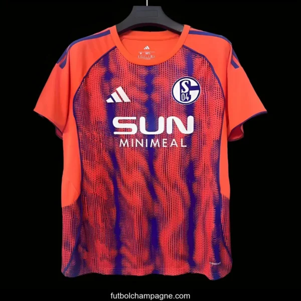 25_26 Schalke 04 Third Orange Jersey - Image 5