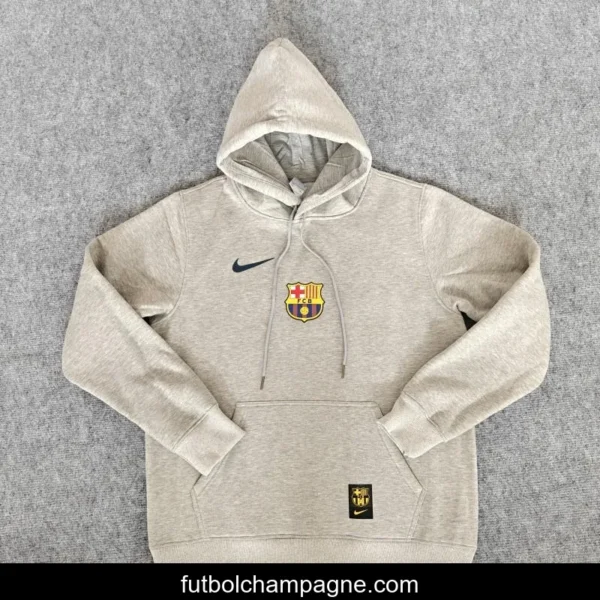 24_25 Barcelona Navy_Red_Black_Beige_Grey Hoodie - Image 8