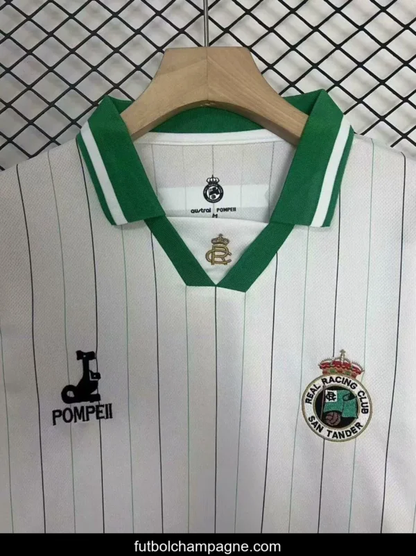 25_26 Racing Santander 112 Anniversary White Jersey - Image 5