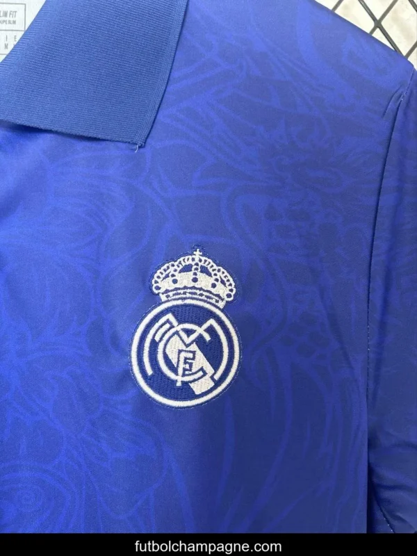 24_25 Real Madrid Yellow Dragon Jersey - Image 5