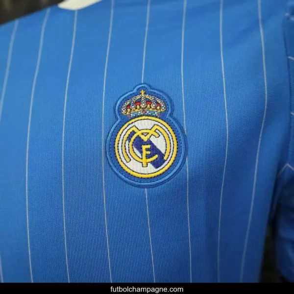 Player Version 25_26 Real Madrid Blue Casual Jersey - Image 8
