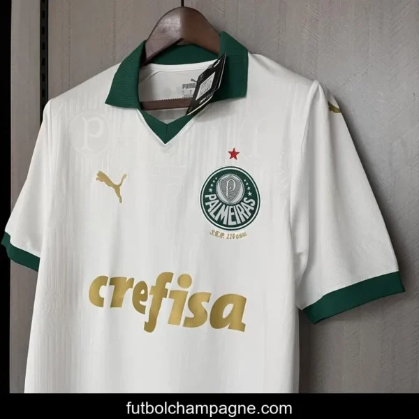 24_25 Palmeiras Away White Jersey - Image 14