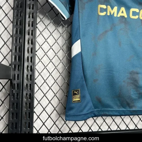 24_25 Kids Olympique Marseille Away Jersey - Image 6