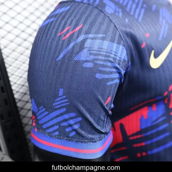 Player Version 25_26 FC Barcelona Navy Blue with Spotify Sponsor Jersey - Image 8