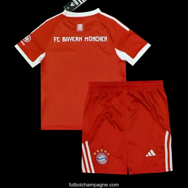 25_26 Kids Bayern Munich Home Jersey - Image 3
