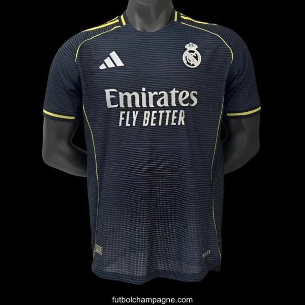 Player Version 25_26 Real Madrid Away Black Jersey - Image 7