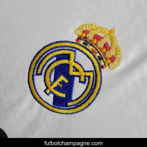 24_25 Real Madrid Home Long Sleeve Jersey - Image 5