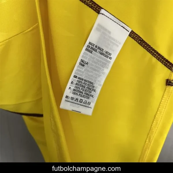 24_25 Flamengo Limited Edition Goalkeeper Yellow Jersey - Image 7